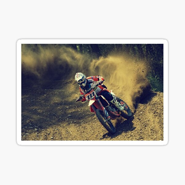 bike rider sticker