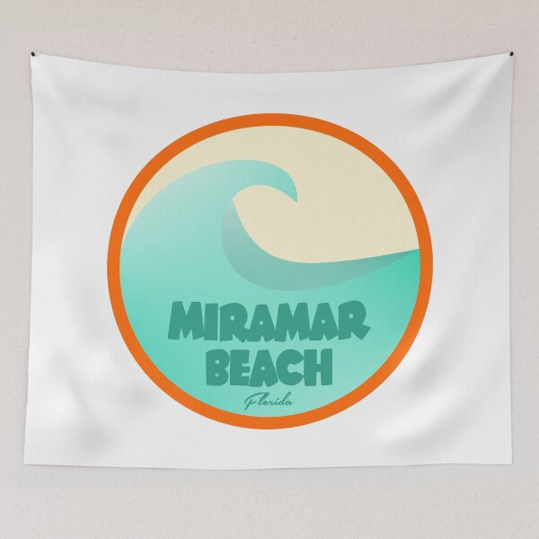 Item preview, Miramar Beach Florida Retro designed and sold by bivenart.