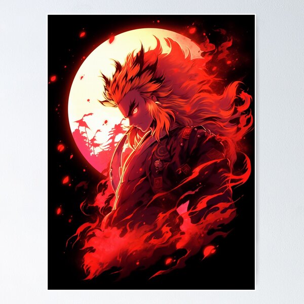 Rengoku Wall Art – Canvas Freaks