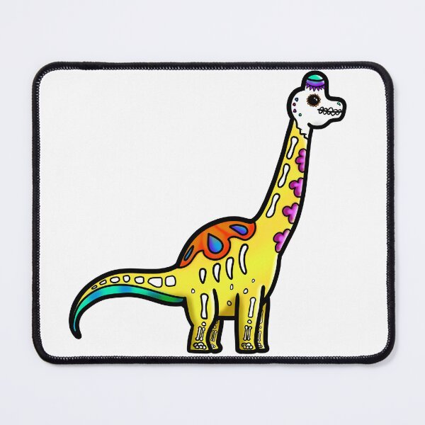 Item preview, Day of the Dead inspired Sugar Skull Brachiosaurus designed and sold by Fr0mtheMachine.