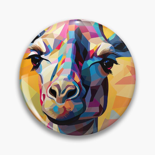 Item preview, Simplistic & Minimalistic African Giraffe Art Collection designed and sold by ArtificialGenes.