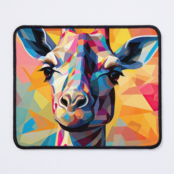 Item preview, Simplistic & Minimalistic African Giraffe Art Collection designed and sold by ArtificialGenes.