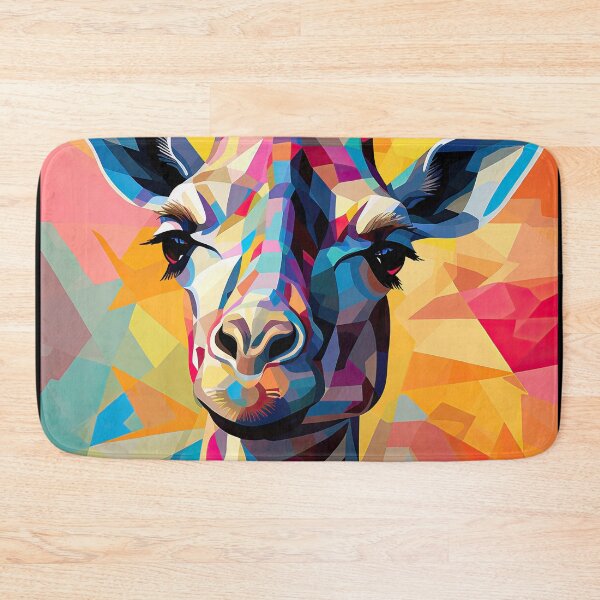 Item preview, Simplistic & Minimalistic African Giraffe Art Collection designed and sold by ArtificialGenes.