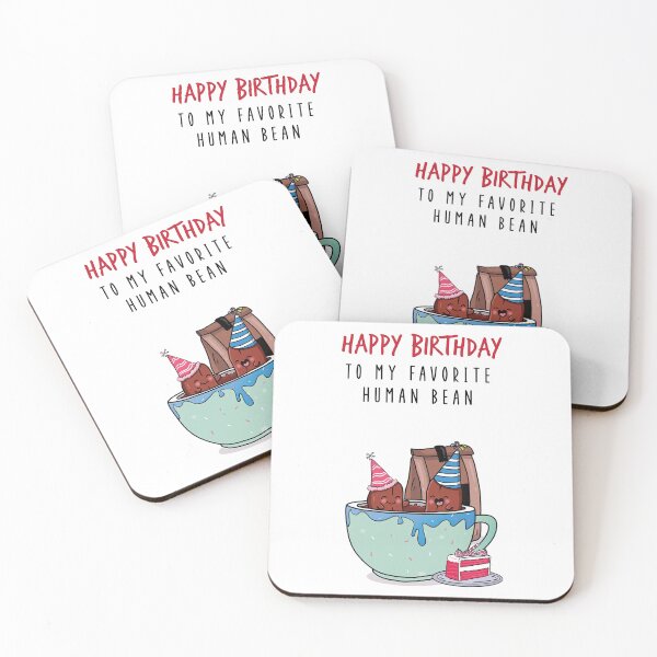 Item preview, Funny Husband Birthday Card, Pun Bean Birthday Card for Boyfriend Girlfriend Wife / To My Favorite Human Bean designed and sold by Jesticker.