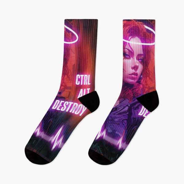 Item preview, Ctrl Alt Destroy Cyberpunk Girl designed and sold by PVSKI.