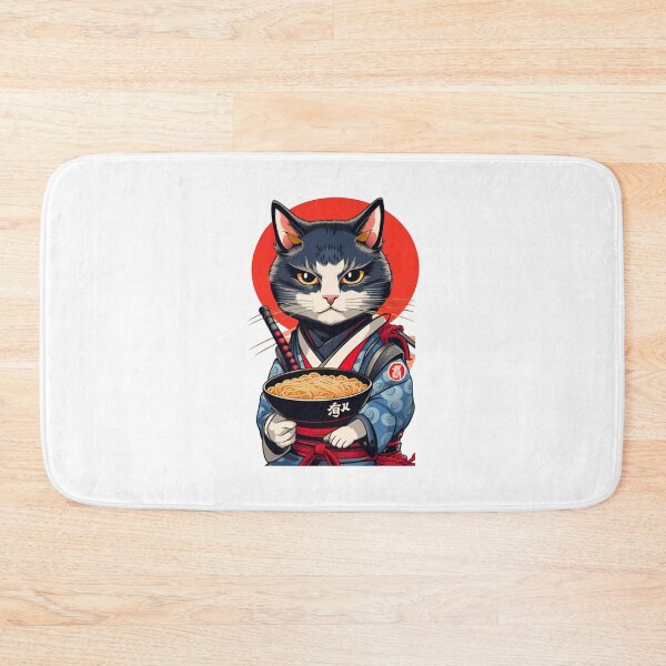 Item preview, Samurai kitten designed and sold by KorArtStudio.