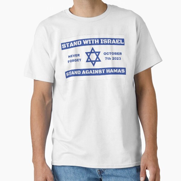 Item preview, Stand With Israel Stand Against Hamas Never Forget October 7 2023 designed and sold by theflandonian.