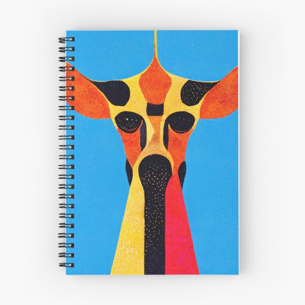 Item preview, Simplistic & Minimalistic African Giraffe Art Collection designed and sold by ArtificialGenes.