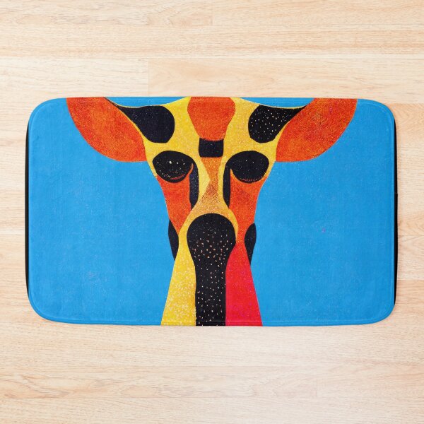 Item preview, Simplistic & Minimalistic African Giraffe Art Collection designed and sold by ArtificialGenes.