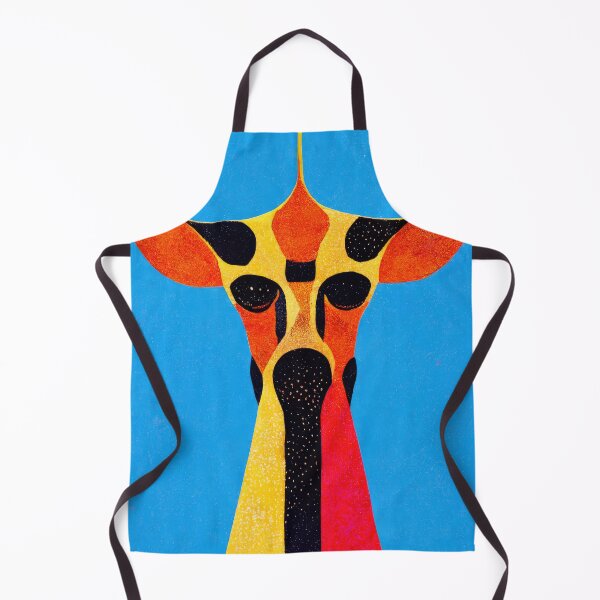 Item preview, Simplistic & Minimalistic African Giraffe Art Collection designed and sold by ArtificialGenes.