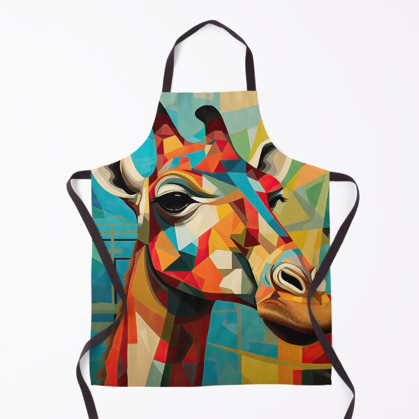 Item preview, Simplistic & Minimalistic African Giraffe Art Collection designed and sold by ArtificialGenes.