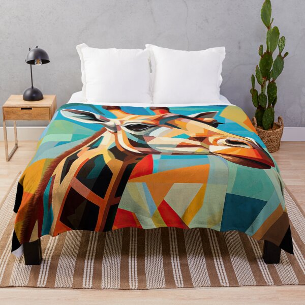 Item preview, Simplistic & Minimalistic African Giraffe Art Collection designed and sold by ArtificialGenes.