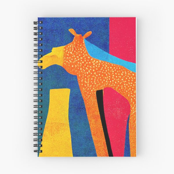 Item preview, Simplistic & Minimalistic African Giraffe Art Collection designed and sold by ArtificialGenes.