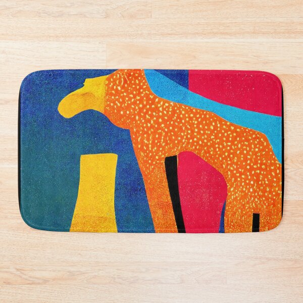 Item preview, Simplistic & Minimalistic African Giraffe Art Collection designed and sold by ArtificialGenes.
