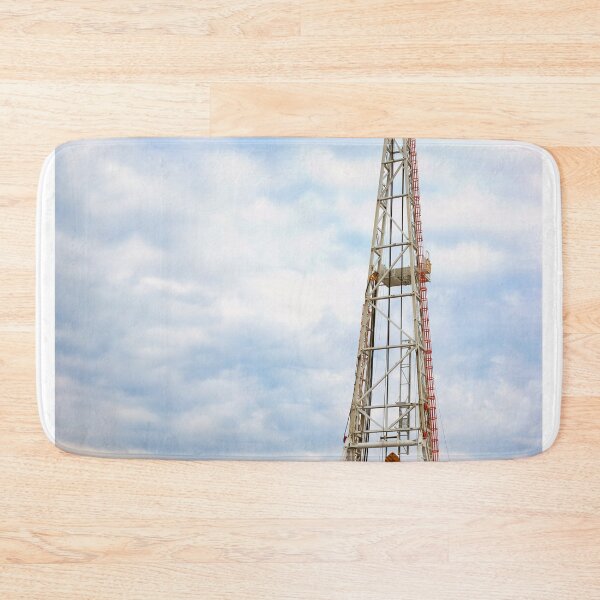 Item preview, heavy industry oil drilling rig and blue sky designed and sold by goceris.