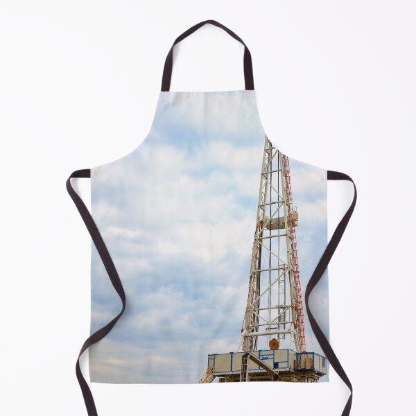 Item preview, heavy industry oil drilling rig and blue sky designed and sold by goceris.