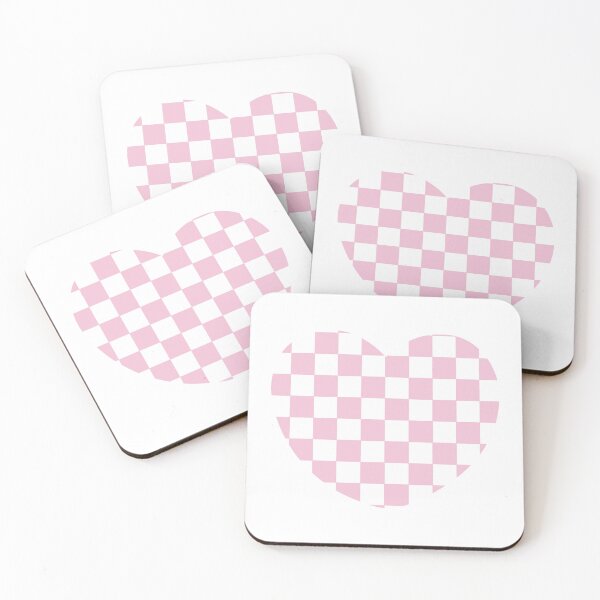 Item preview, pink heart checkered retro y2k vibes love 90s aesthetic valentines day designed and sold by TNwandesignart.