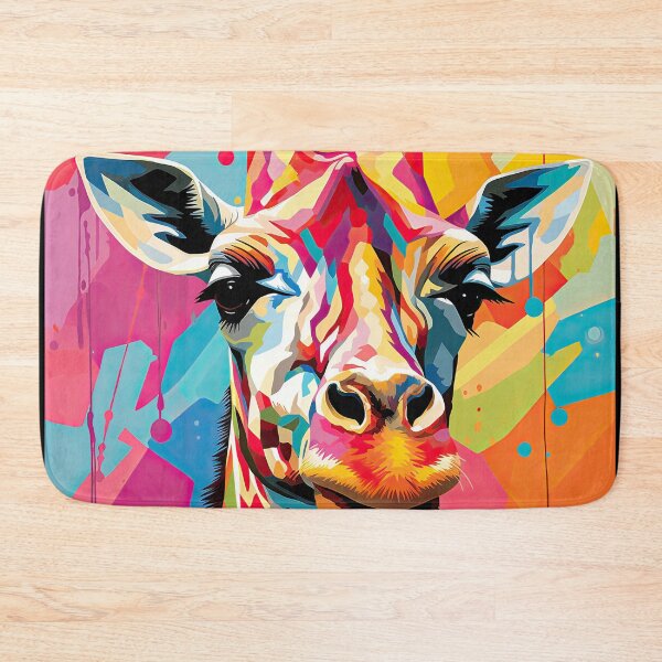 Item preview, Simplistic & Minimalistic African Giraffe Art Collection designed and sold by ArtificialGenes.