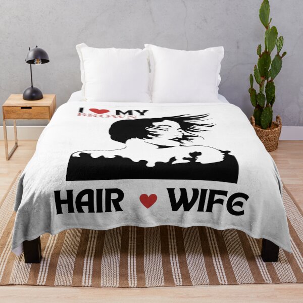 Item preview, I Like My Brown Hair Wife designed and sold by Grafixfun.