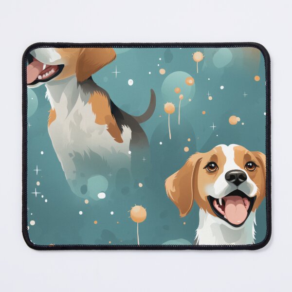 Item preview, A beagle dog with sparks embodies energetic canine playfulness designed and sold by StrawberryJolly.