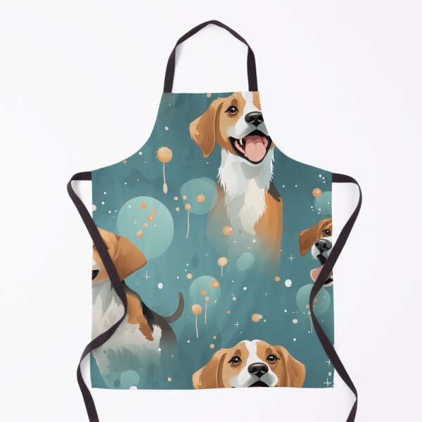 Item preview, A beagle dog with sparks embodies energetic canine playfulness designed and sold by StrawberryJolly.