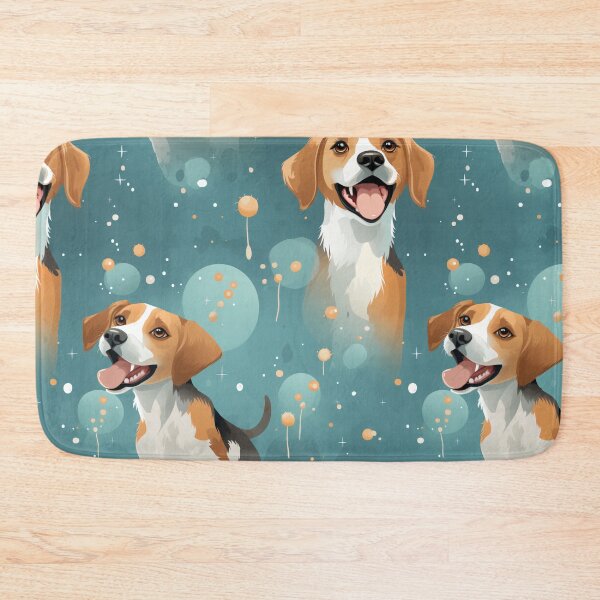 Item preview, A beagle dog with sparks embodies energetic canine playfulness designed and sold by StrawberryJolly.