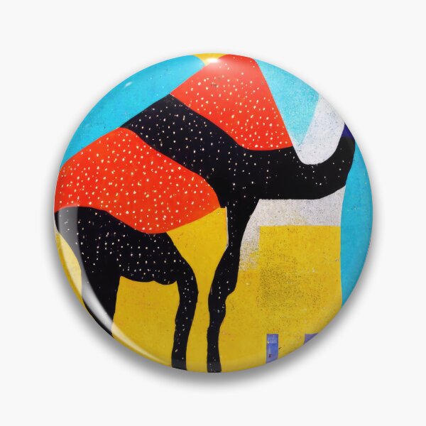 Item preview, Simplistic & Minimalistic African Giraffe Art Collection designed and sold by ArtificialGenes.