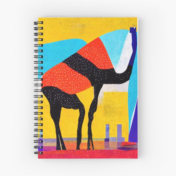 Item preview, Simplistic & Minimalistic African Giraffe Art Collection designed and sold by ArtificialGenes.