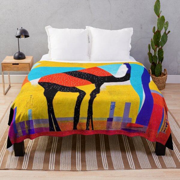 Item preview, Simplistic & Minimalistic African Giraffe Art Collection designed and sold by ArtificialGenes.
