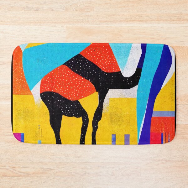 Item preview, Simplistic & Minimalistic African Giraffe Art Collection designed and sold by ArtificialGenes.