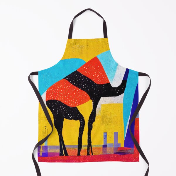 Item preview, Simplistic & Minimalistic African Giraffe Art Collection designed and sold by ArtificialGenes.