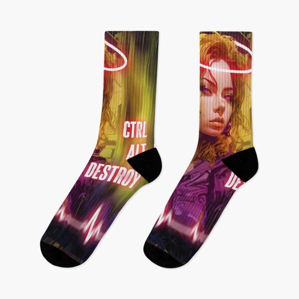 Item preview, Ctrl Alt Destroy Cyberpunk Girl designed and sold by PVSKI.