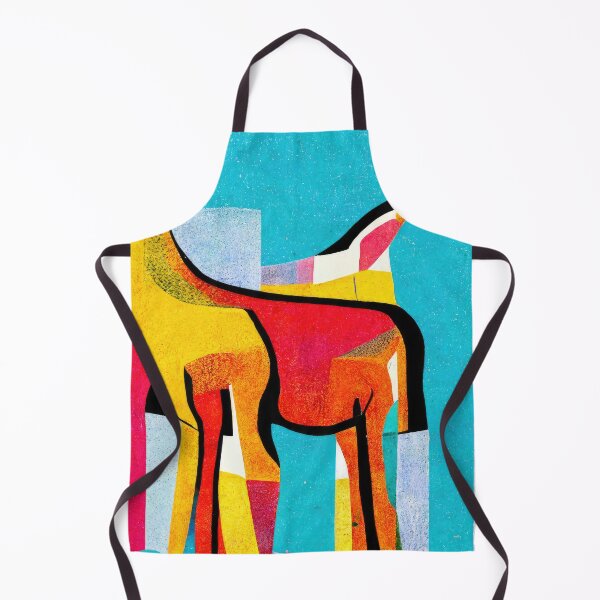 Item preview, Simplistic & Minimalistic African Giraffe Art Collection designed and sold by ArtificialGenes.