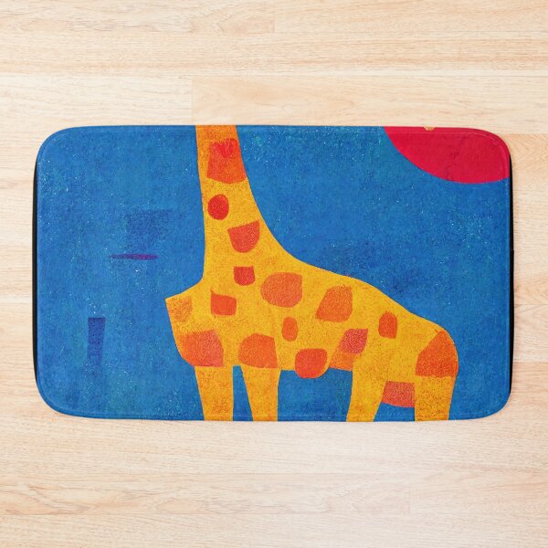 Item preview, Simplistic & Minimalistic African Giraffe Art Collection designed and sold by ArtificialGenes.