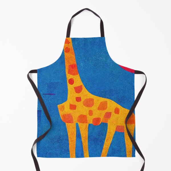 Item preview, Simplistic & Minimalistic African Giraffe Art Collection designed and sold by ArtificialGenes.