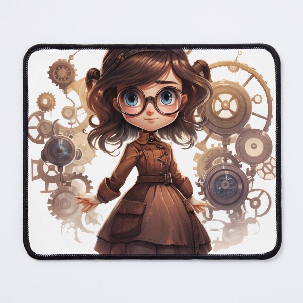 Item preview, Steampunk, clockwork, mad professor inventor designed and sold by NuttyCottage.
