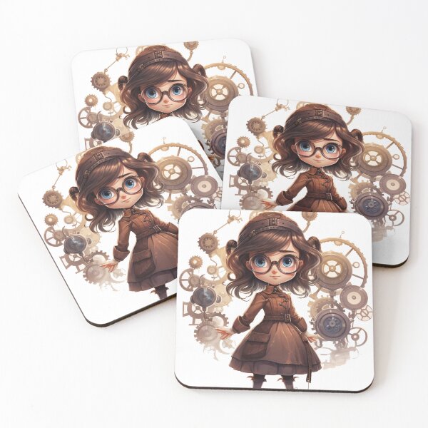 Item preview, Steampunk, clockwork, mad professor inventor designed and sold by NuttyCottage.