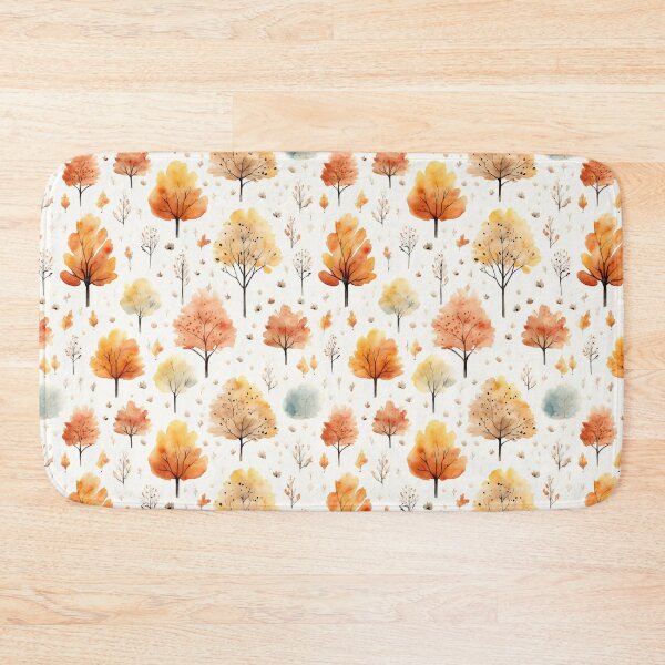 Item preview, Autumnal Trees Watercolor Pattern #1 designed and sold by NatureSight.