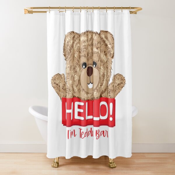 Polo bear shower 2025 curtain ralph lauren