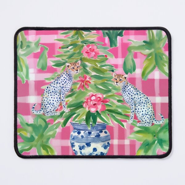 Item preview, Preppy Christmas cheetahs designed and sold by SophieClimaArt.