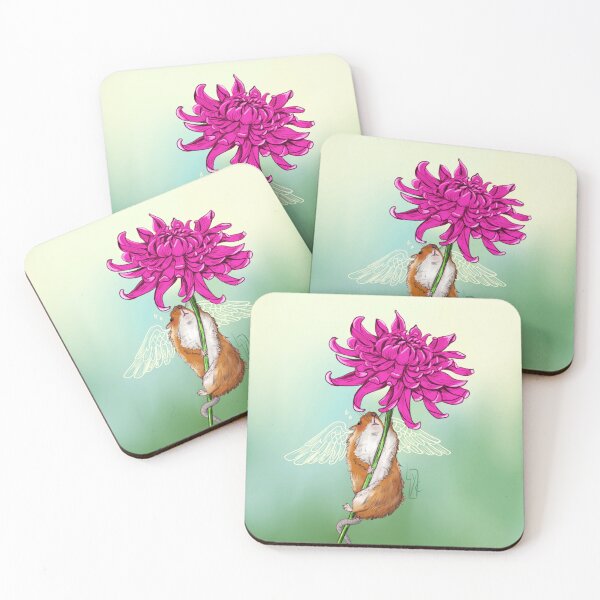 Item preview, Angel mouse and the chrysanthemum designed and sold by delirium333.