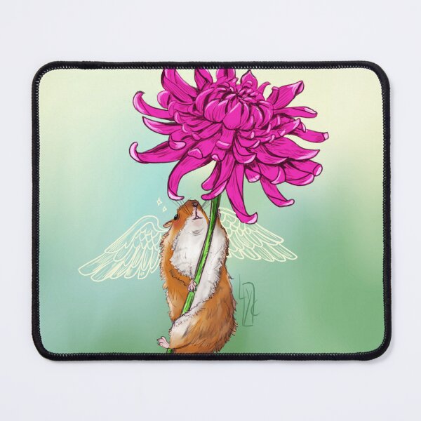 Item preview, Angel mouse and the chrysanthemum designed and sold by delirium333.
