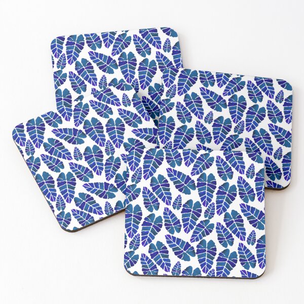 Item preview, Elephant Ear Pattern- Navy designed and sold by KatrinMcgooganArt.