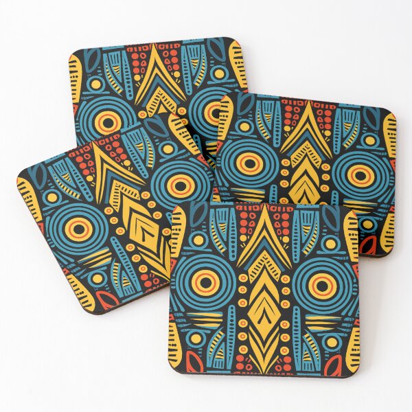 Item preview, African abstract ethic geomatric pattern designed and sold by annabubster.