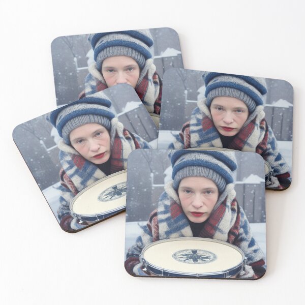Item preview, Percussionist in New York, winter designed and sold by jsebouvi.