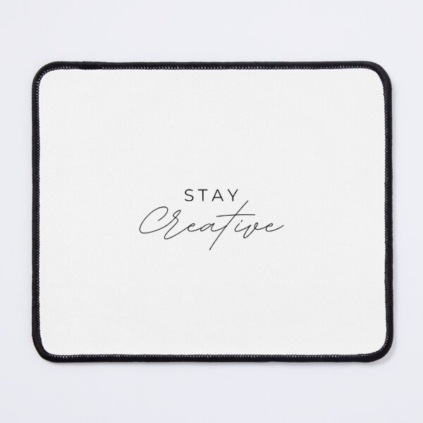 Item preview, Stay Creative | Black and white minimal aesthetic designed and sold by MyThemesDesign.
