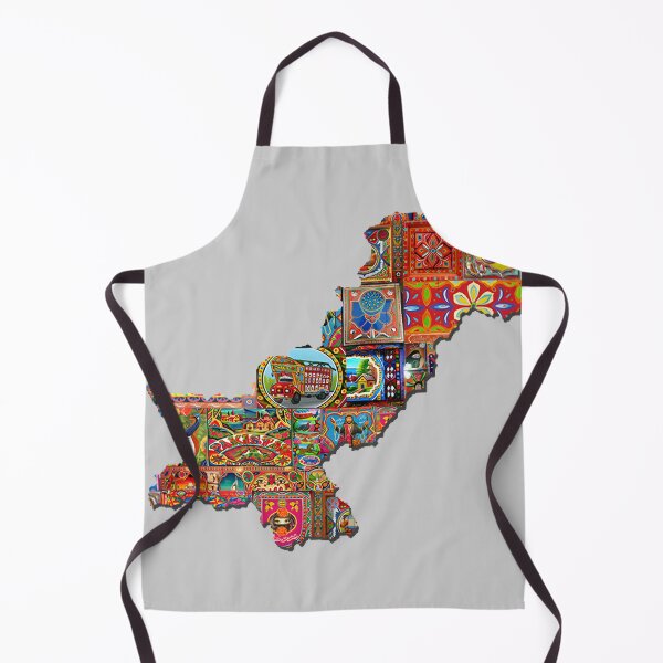 Item preview, Truck Art Unique Style Desi Touch Pakistan Map within Pakintani Truck Art designed and sold by Adeel Mushtaq.