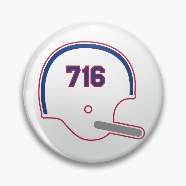 Artikelvorschau, Buffalo Bills 716 Helm entworfen und verkauft von John Abernathy.