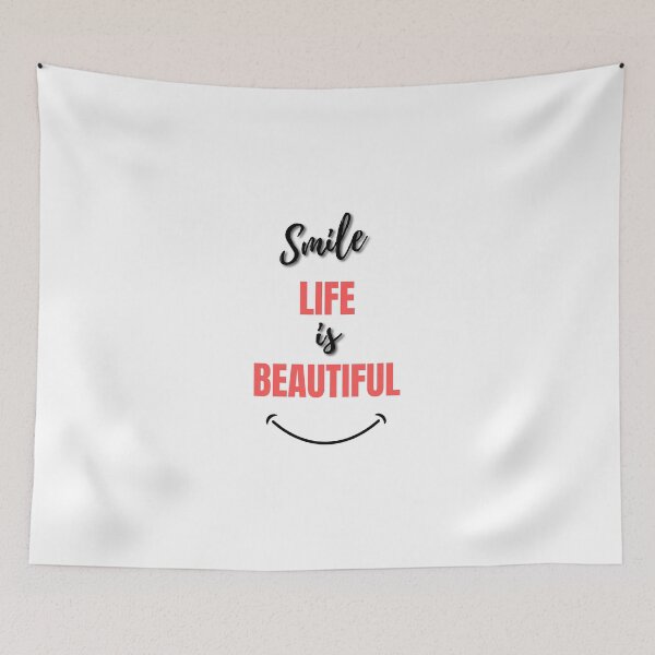 Item preview, Smile life is beautiful designed and sold by Lyoubi.