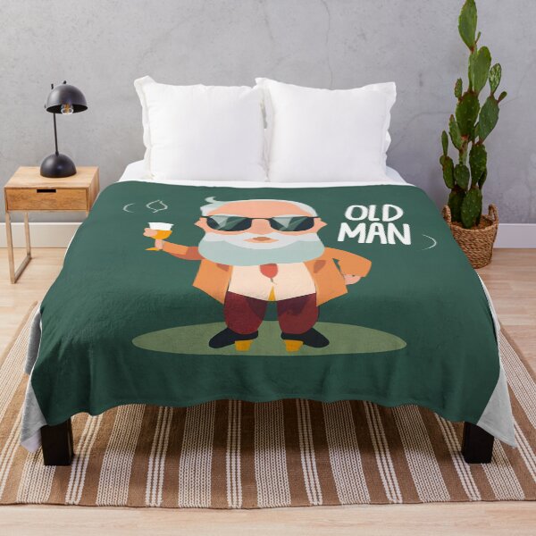 Item preview, Happy Old Man designed and sold by SabyDigitalArt.